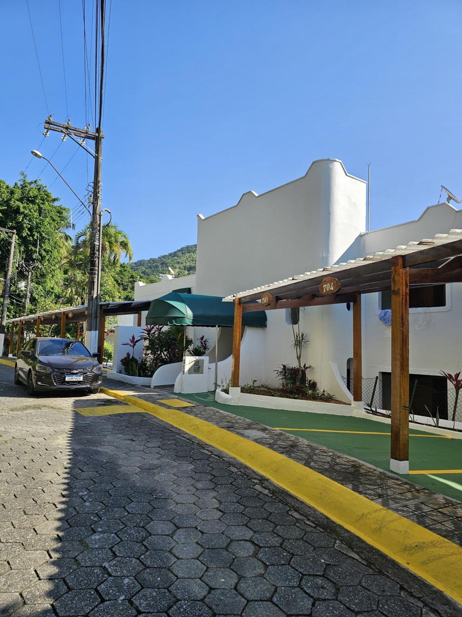 Wembley Beach Apto 704 Ubatuba Bagian luar foto